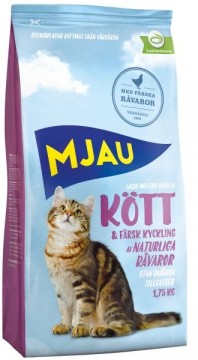 TIL BRYGGEKATTENE Mjau Kjøtt 3,5 kg