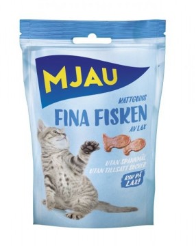 TIL BRYGGEKATTENE Kattegodbiter Fisk (30 gram)